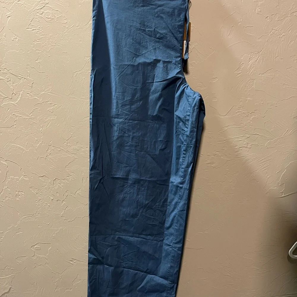 SKIMS Slate Blue Wide-Leg Pants - Picture 7 of 7